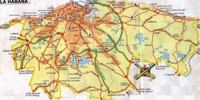 La Habana Cuba mapa